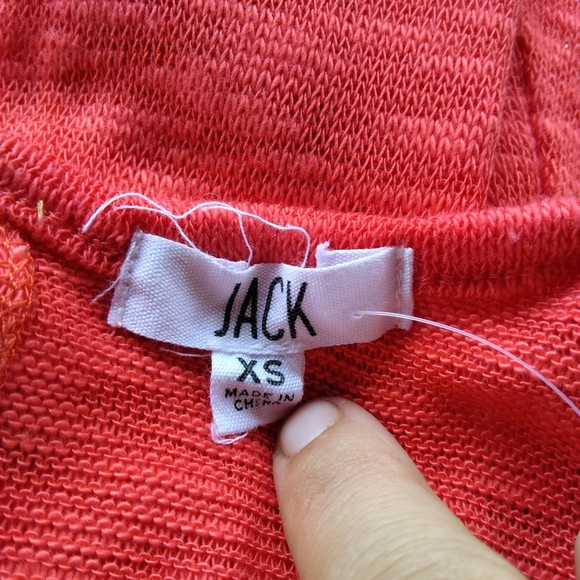 Steve Madden Jack Orange Lightweight Open Knit Tank Size XS - Picture 7 of 8